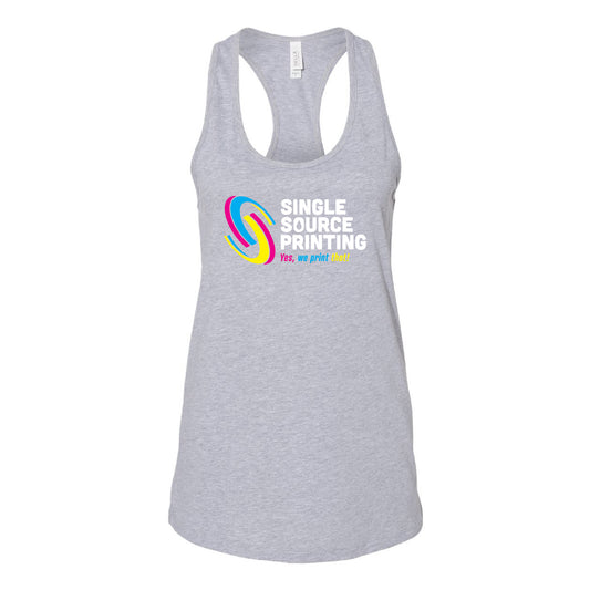 Single Source BELLA + CANVAS Women's Jersey Racerback Tank