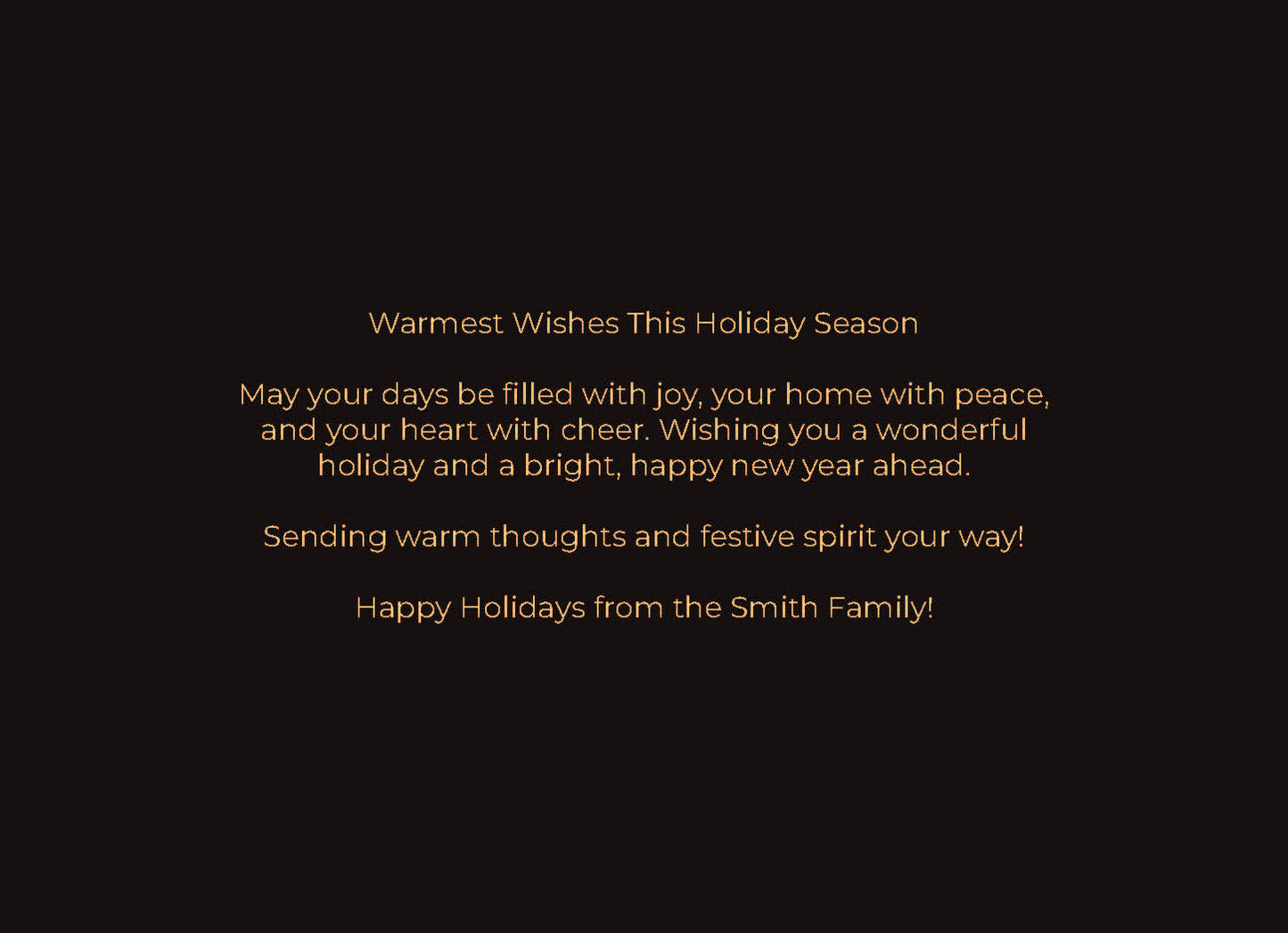 Holiday Card (Option 1)
