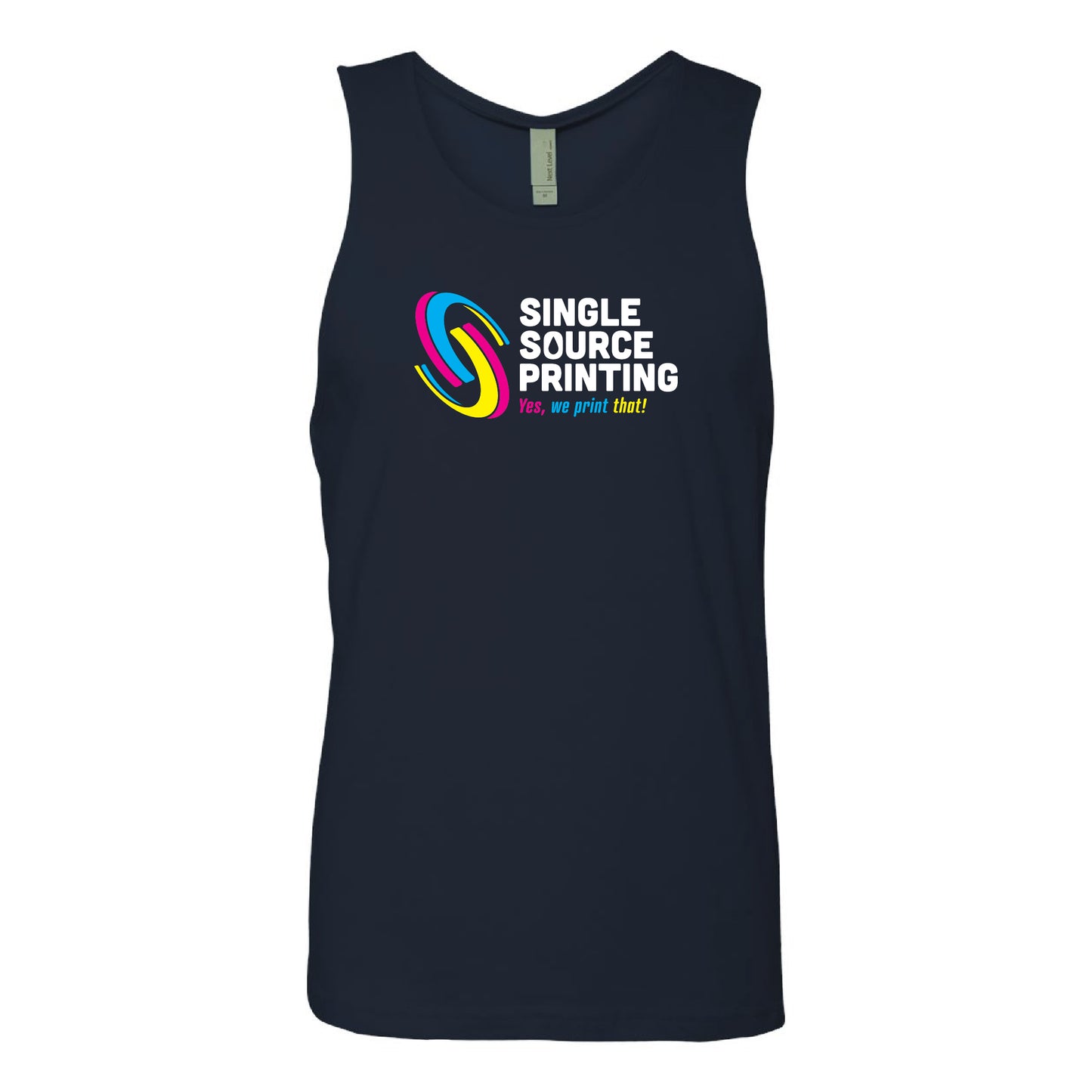 Single Source Next Level Men's Cotton Muscle Tank