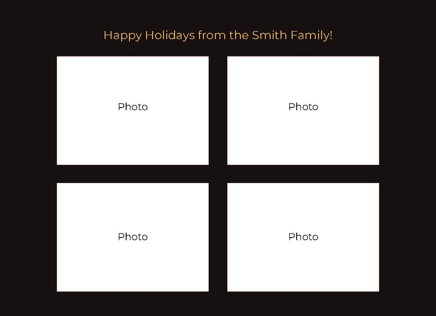 Holiday Card (Option 1)