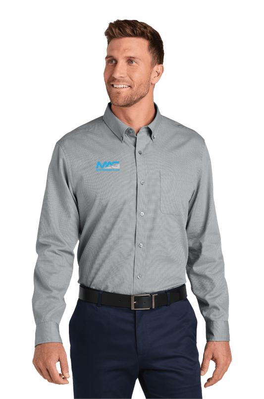 MAG Long Sleeve Nailhead Easy Care Shirt